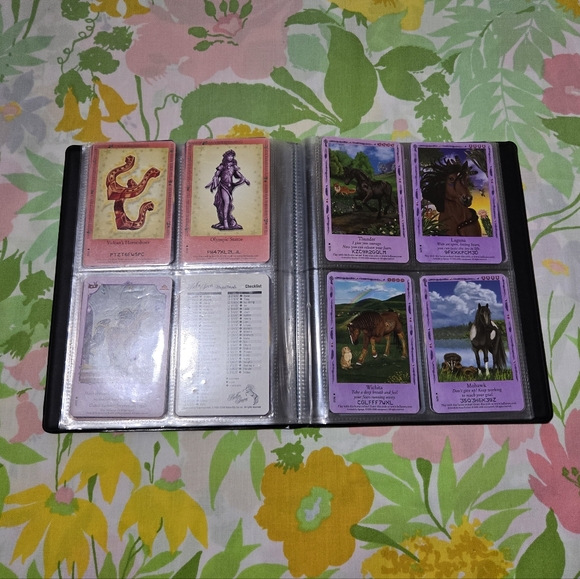 Bella Sara 75 Card Lot with Binder-Flaw - Picture 8 of 16